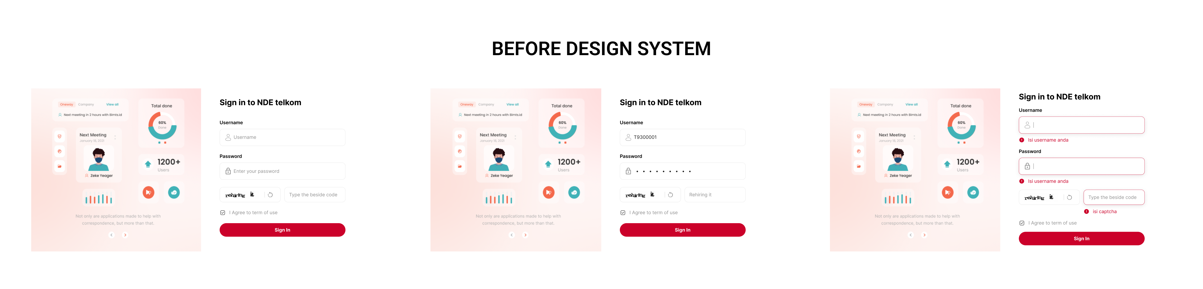 Before Design System